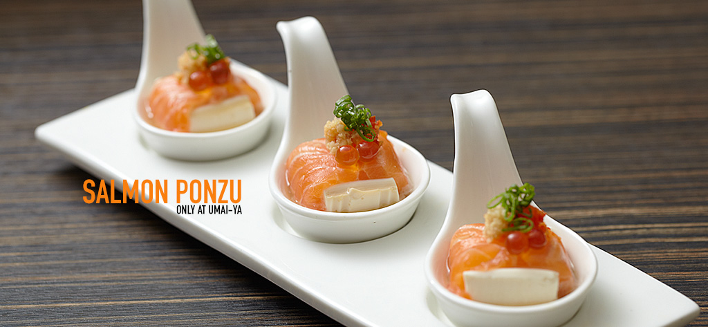 Salmon Ponzu